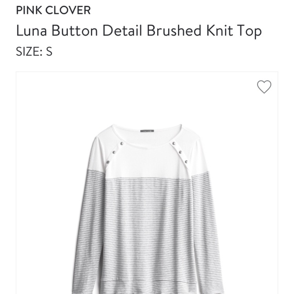 Stitch Fix Pink Clover Knit Top